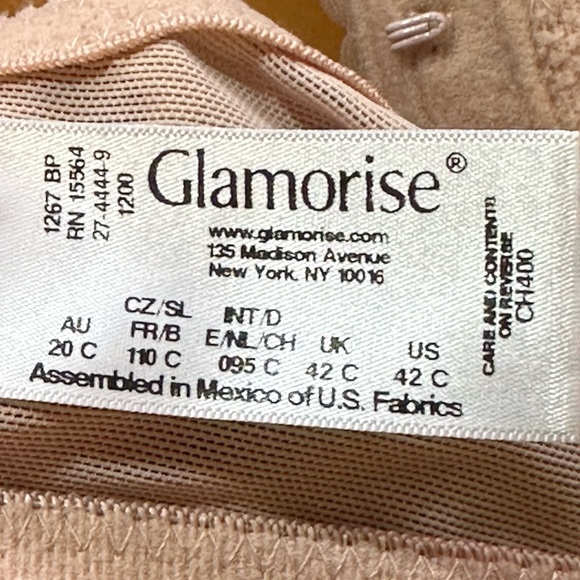 Glamorise MagicLift Front Closure Bra - Picture 6 of 6